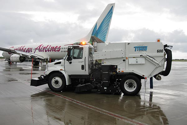 Model HSP Airport Sweeper