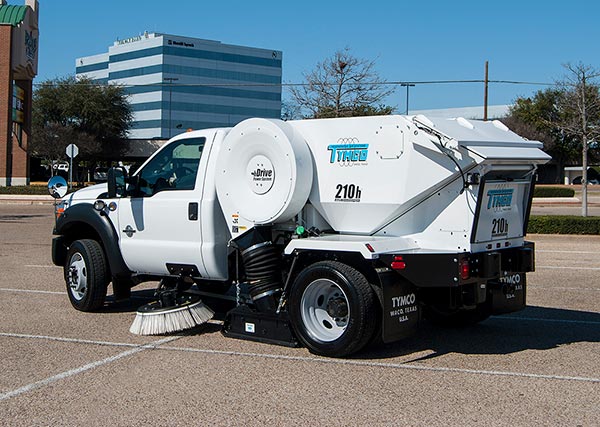 Model 210h Parking Lot Sweeper